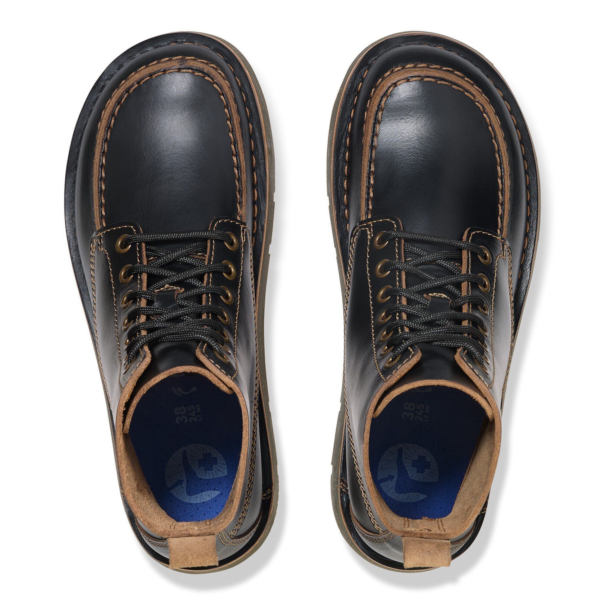 Birmingham Moc Oiled Leather Black