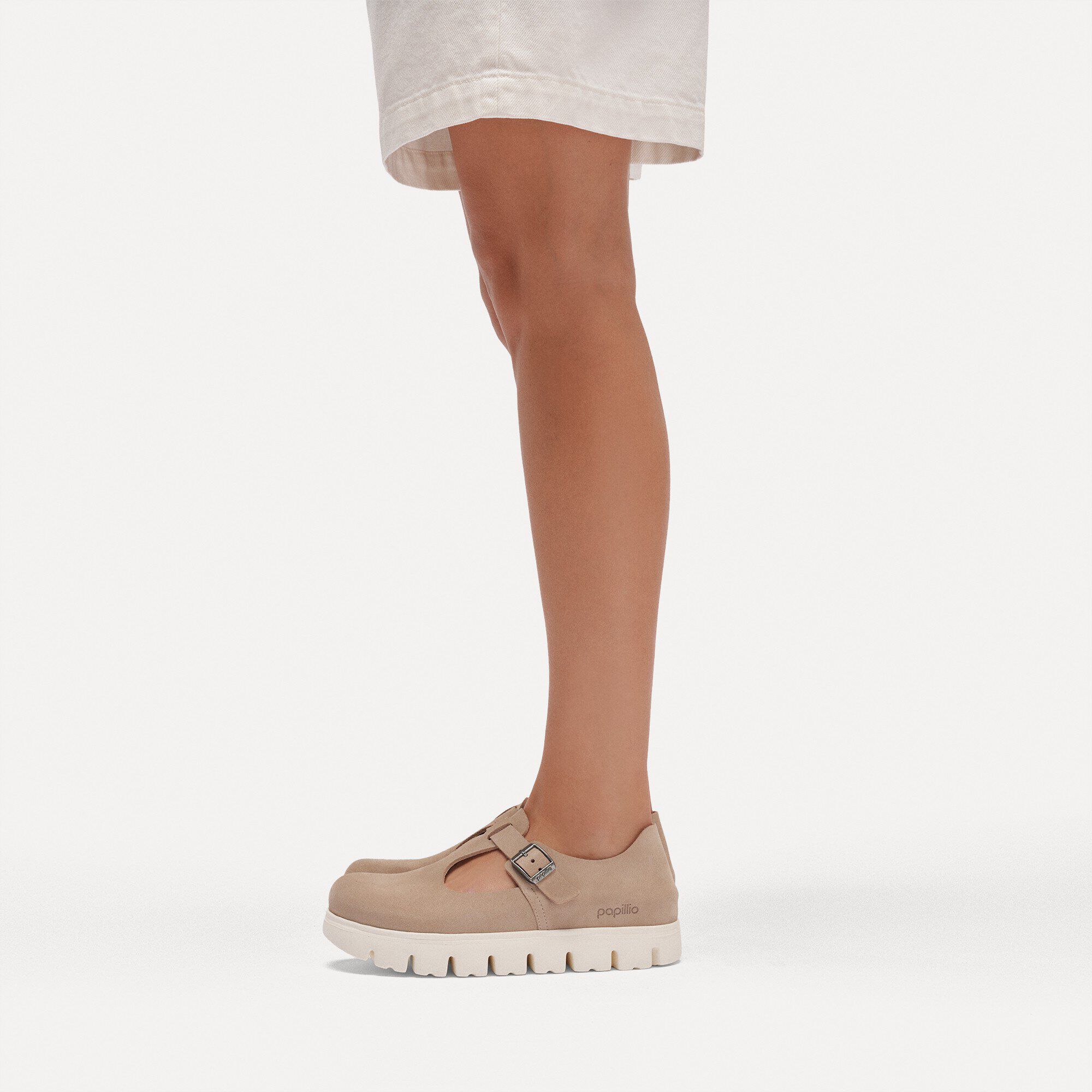 Paris Chunky Suede Leather