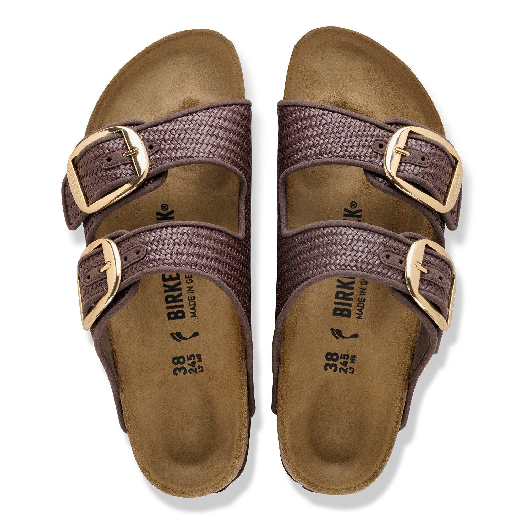 Arizona Big Buckle Raffia Textile