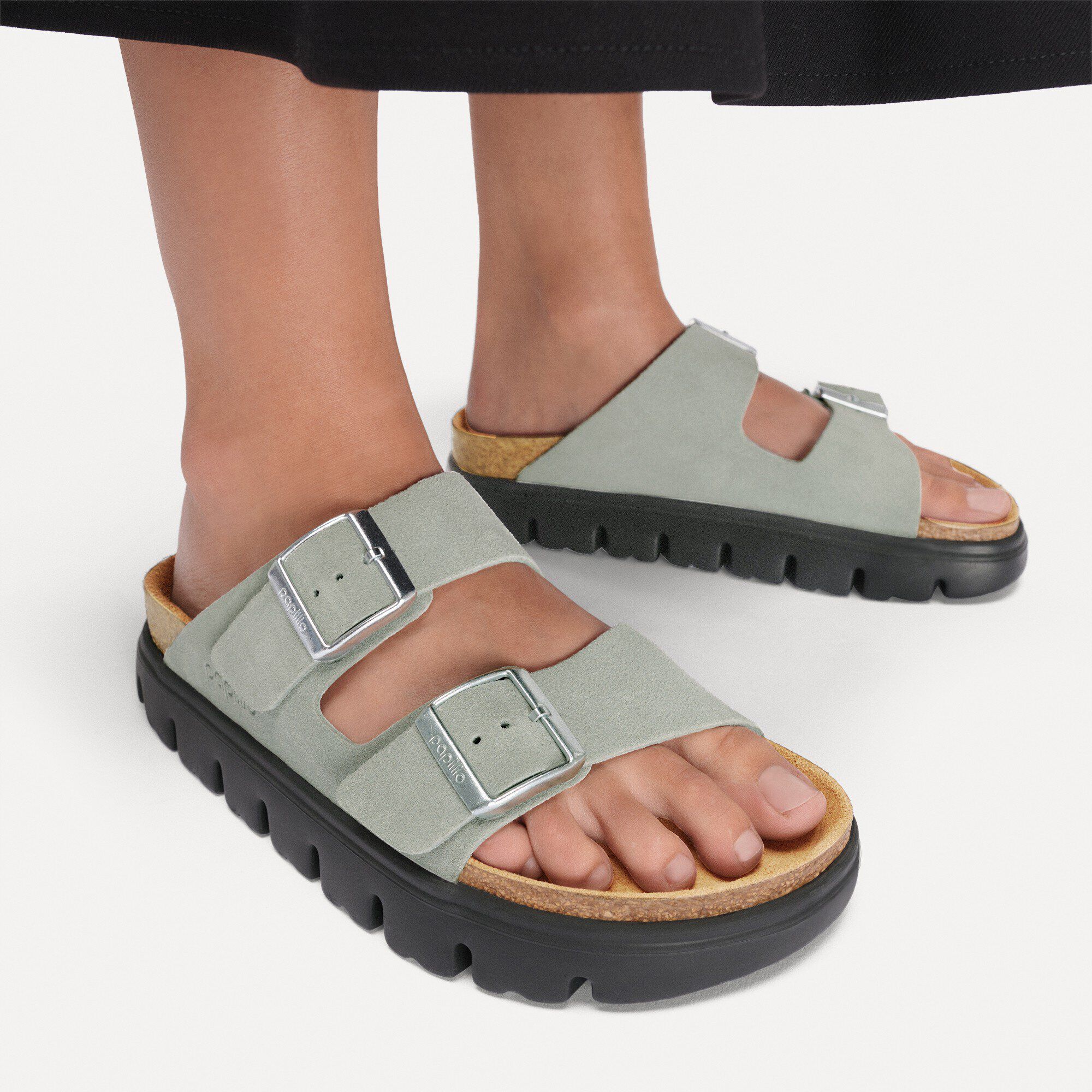 Arizona Platform Suede Leather