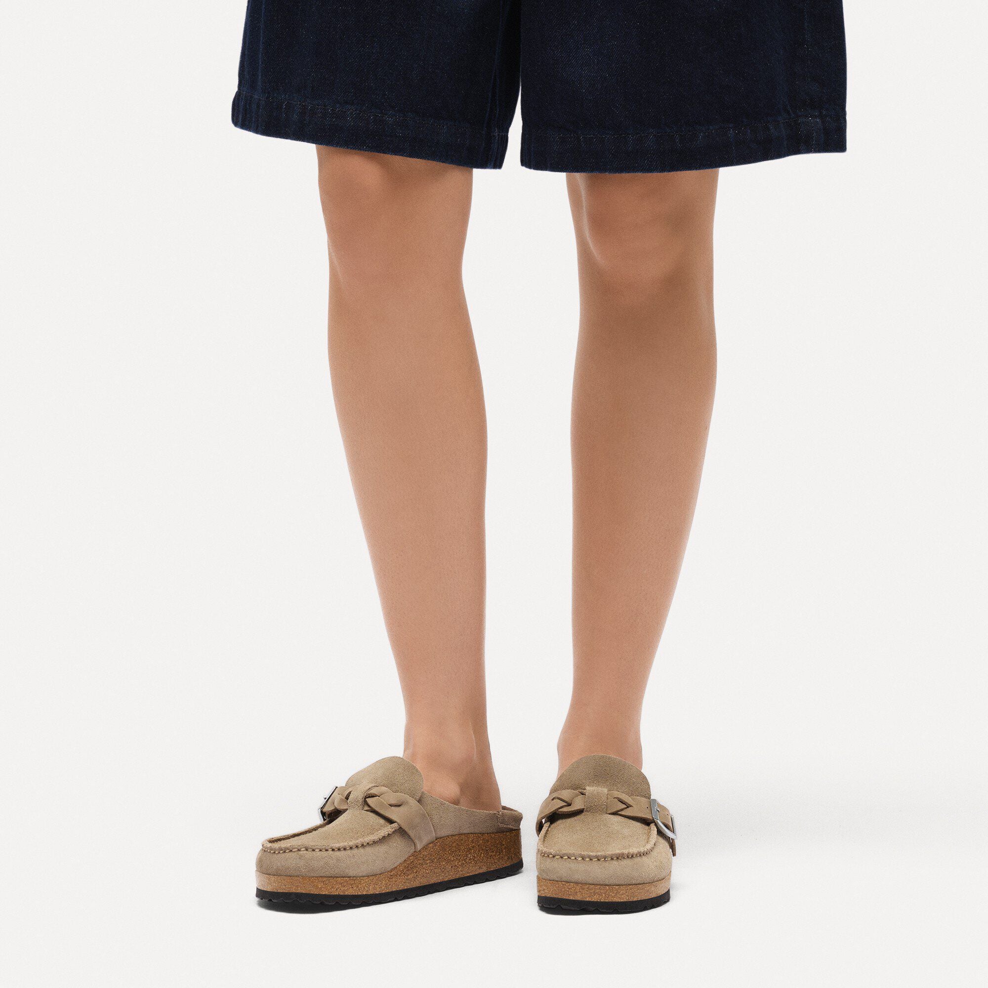 Buckley  Braided Suede Leather