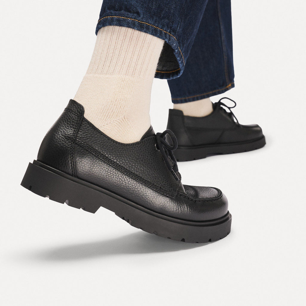 Highwood Moc Lace Low Natural Leather