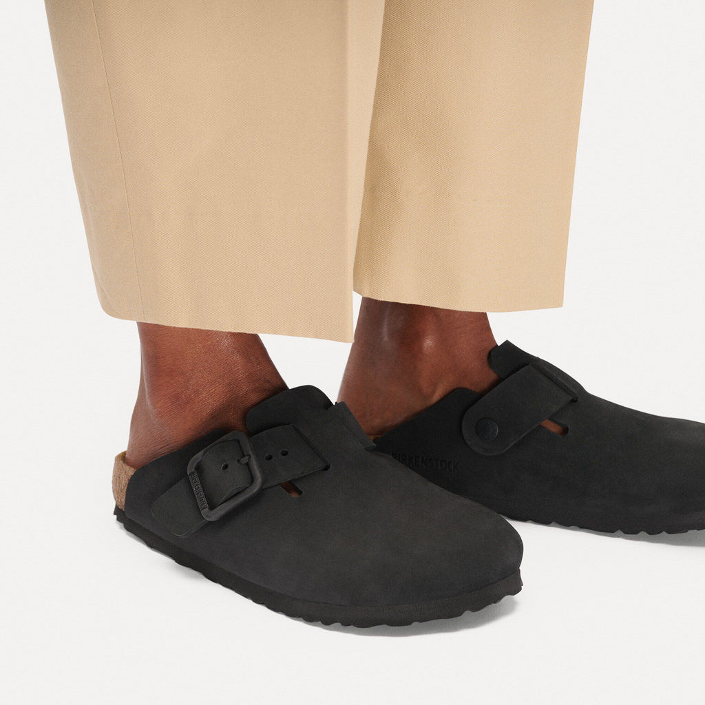 Boston Wire Buckle Nubuck Leather
