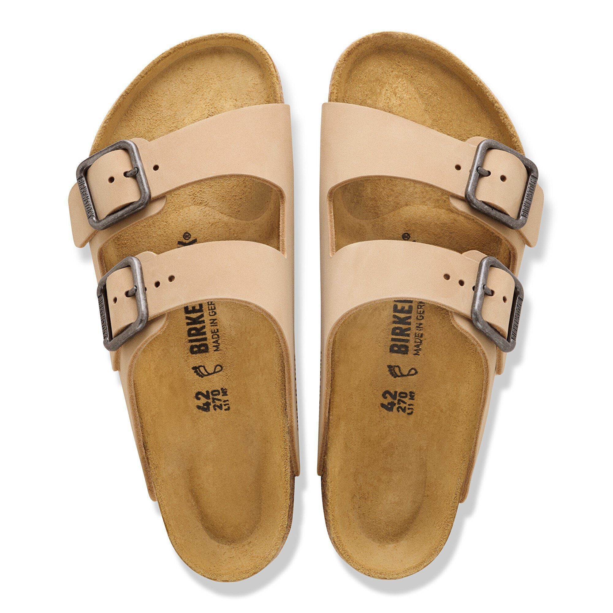Arizona Wire Buckle Nubuck Leather