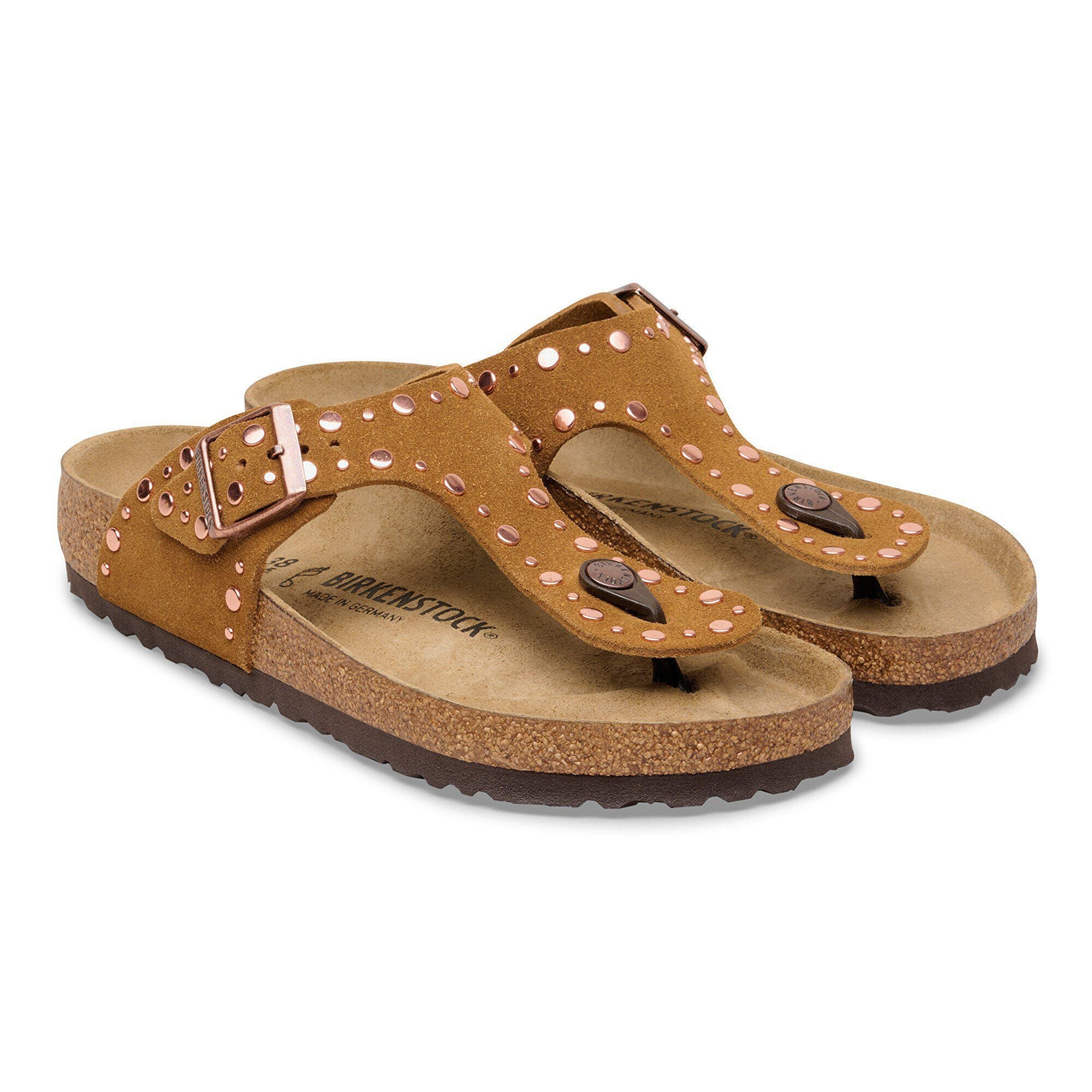 Gizeh Rivet Suede Leather