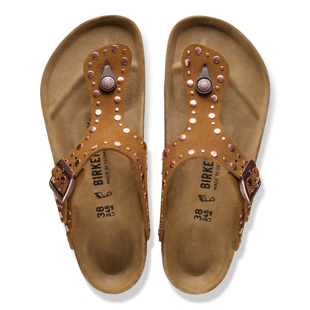 Gizeh Rivet Suede Leather