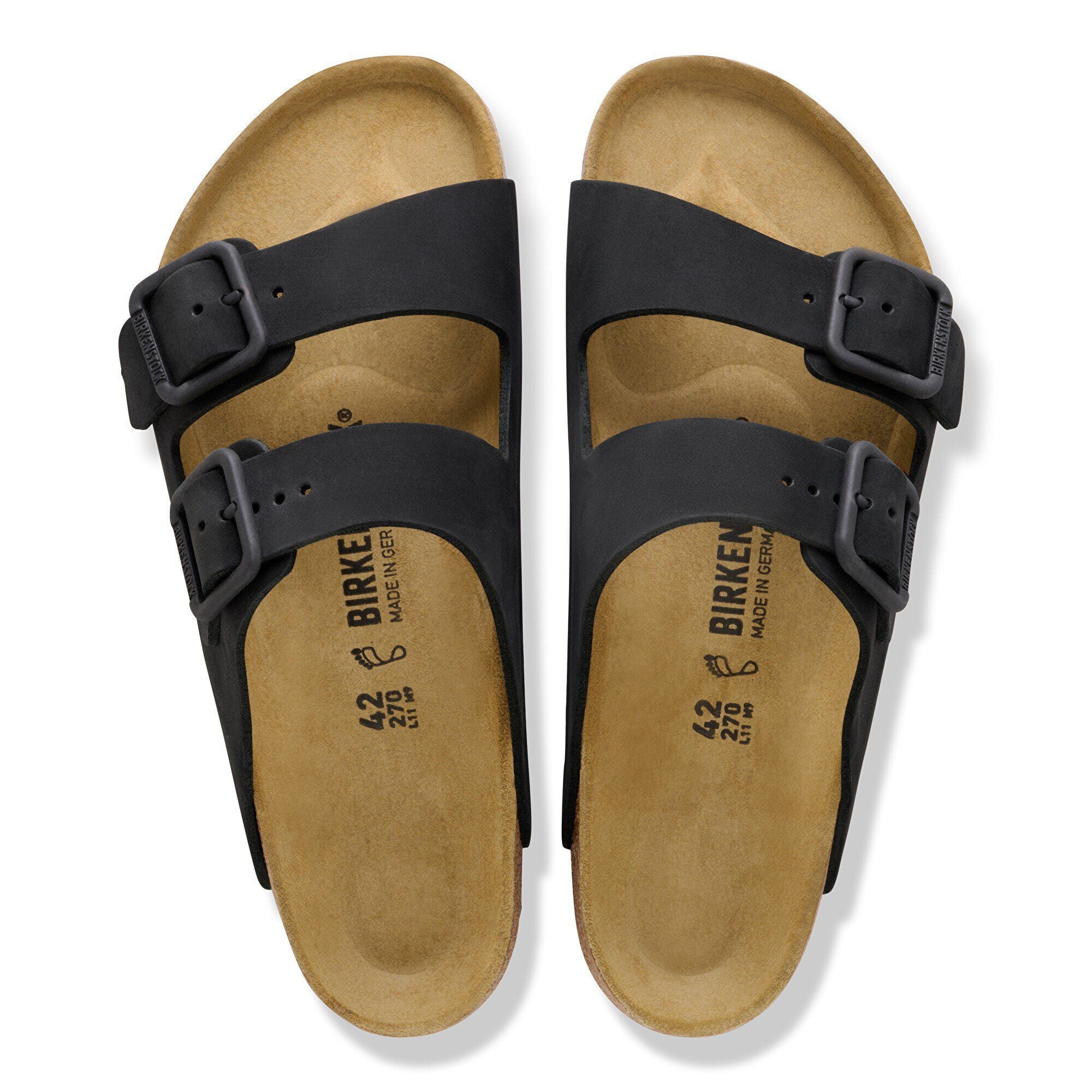 Arizona Wire Buckle Nubuck Leather