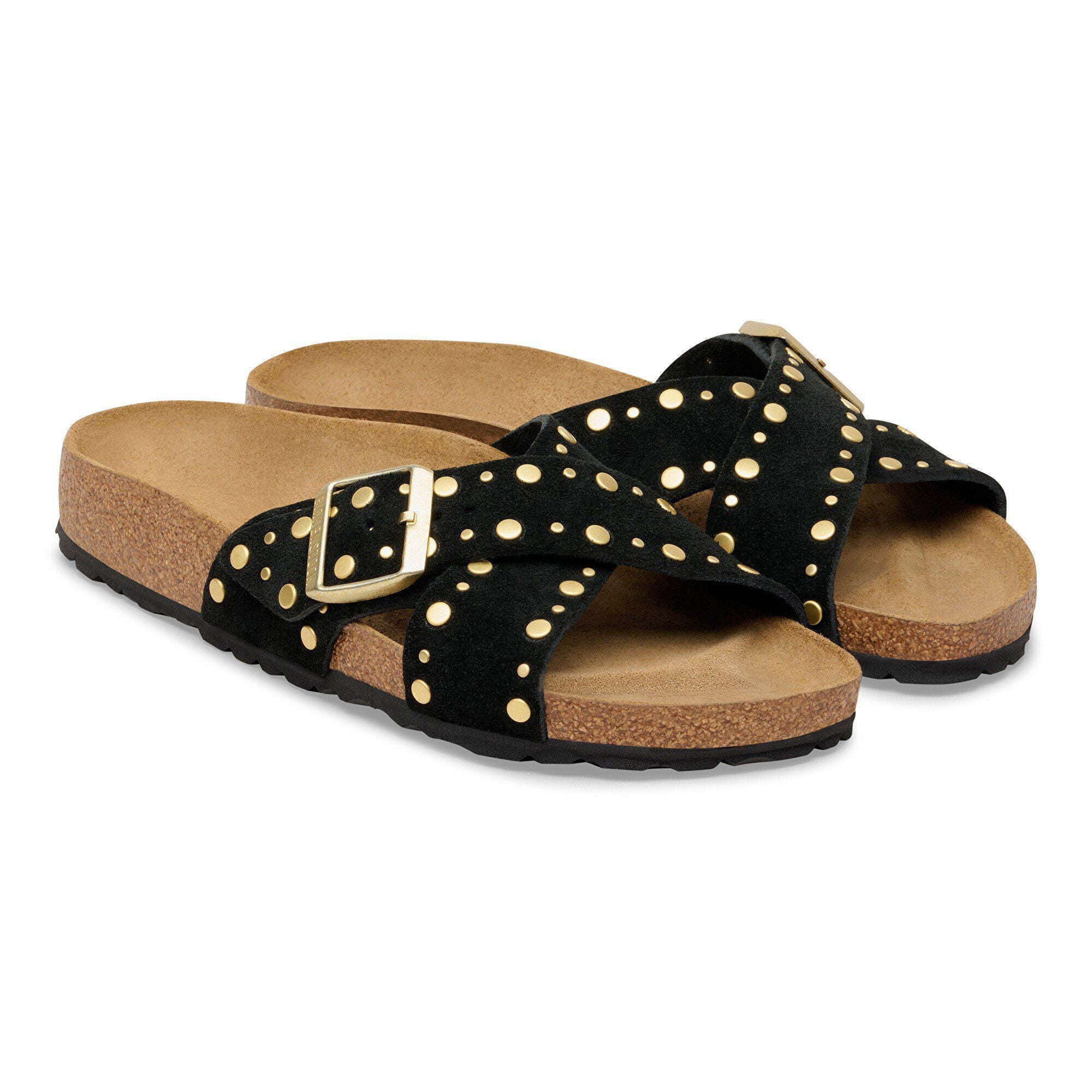 Siena Rivet Suede Leather