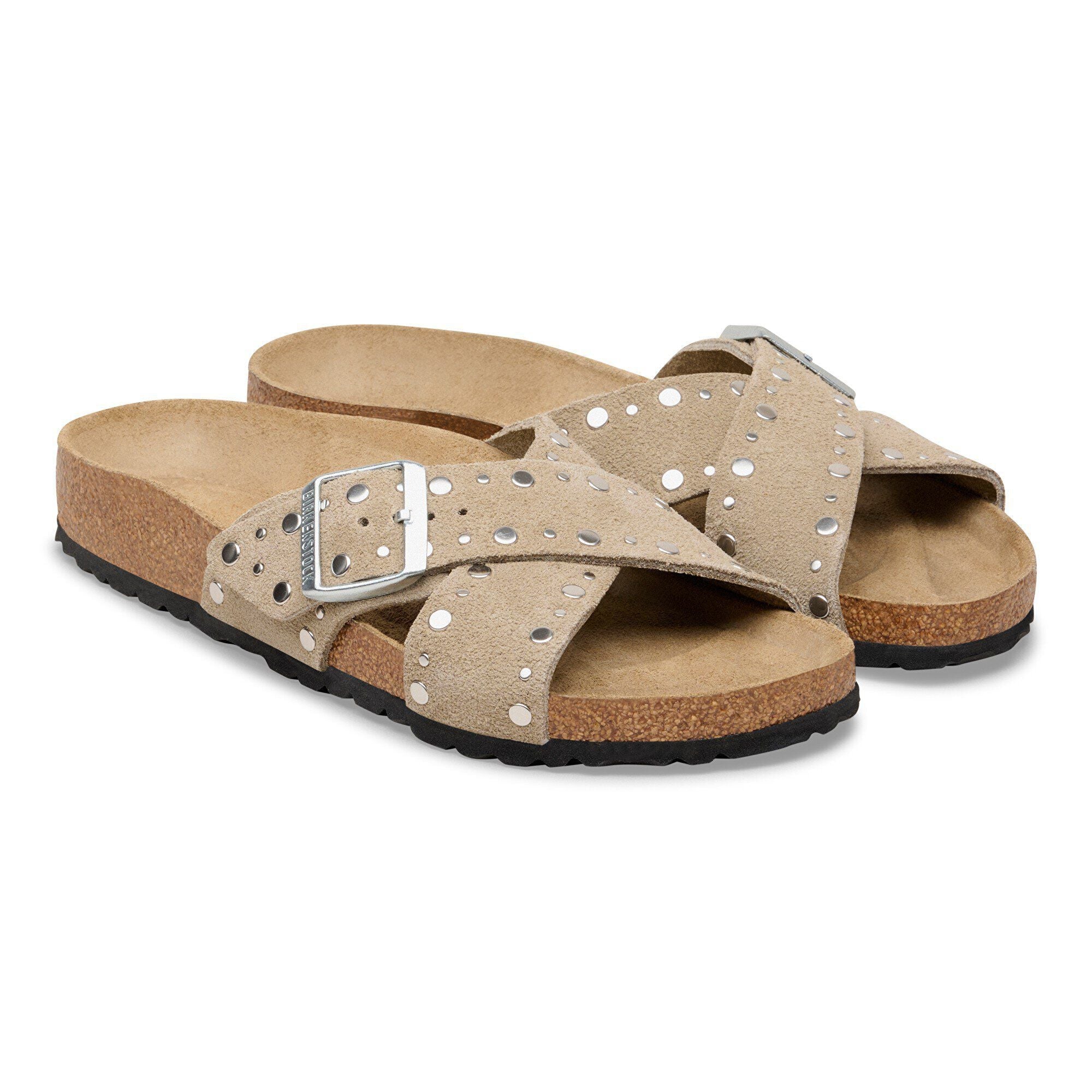 Siena Rivet Suede Leather