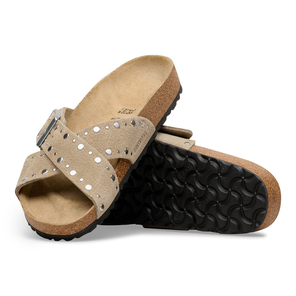 Siena Rivet Suede Leather