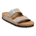 Arizona Vegan Synthetics Soft Birki Vegan Gray Taupe
