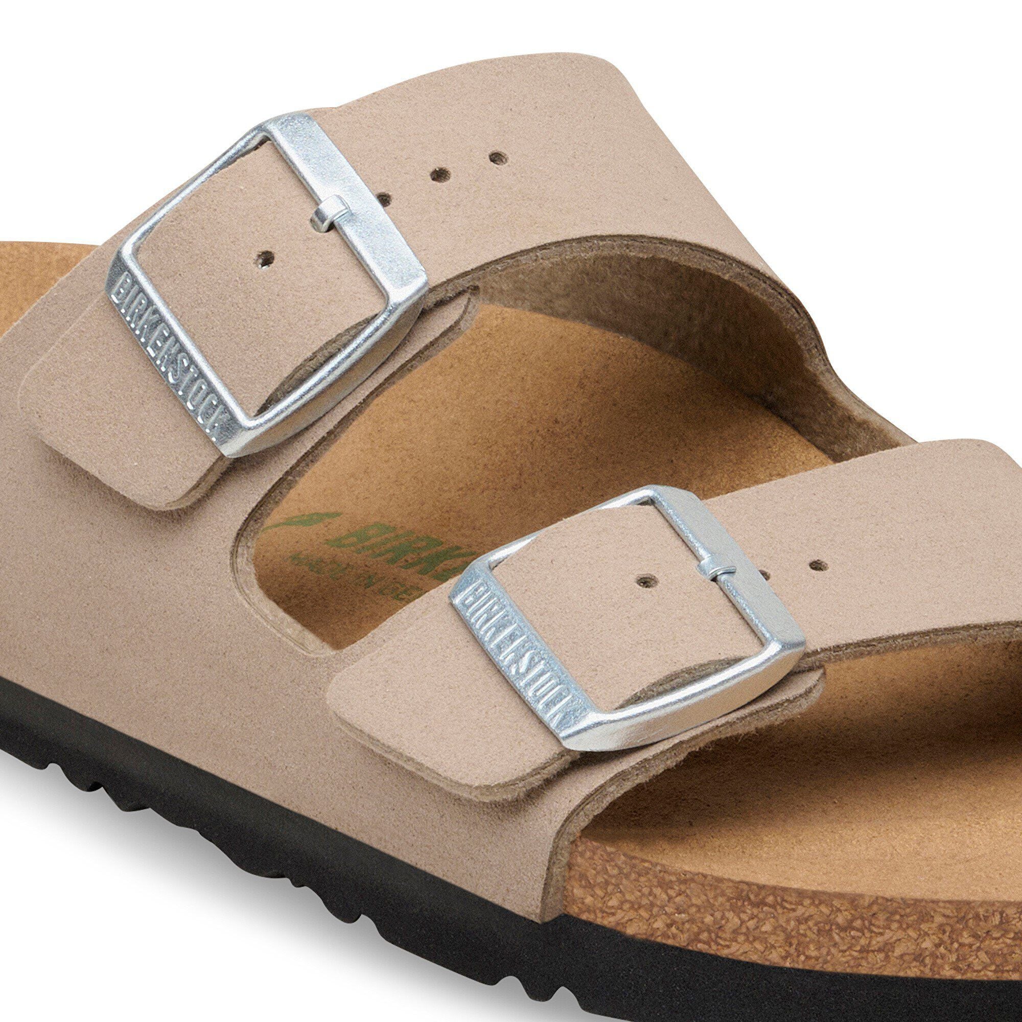 Arizona Vegan Synthetics Soft Birki Vegan Gray Taupe