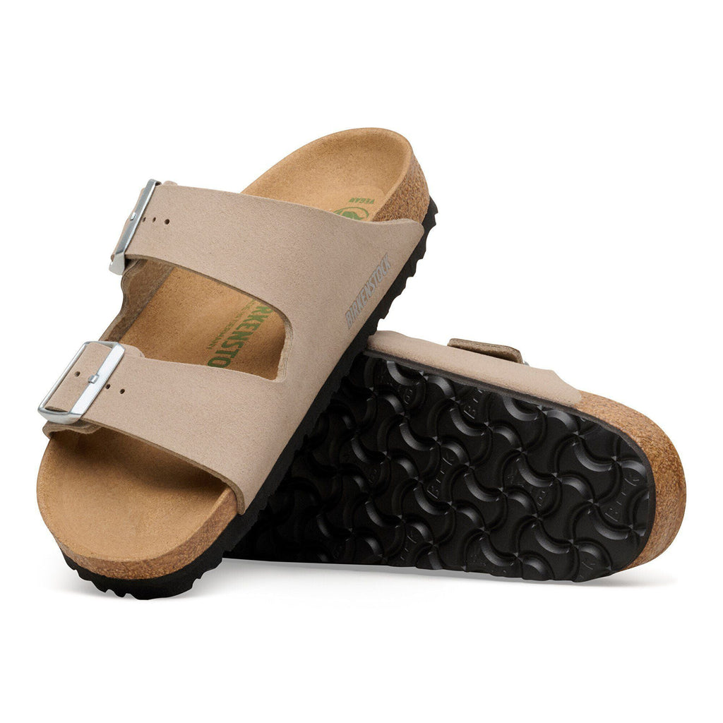 Arizona Vegan Synthetics Soft Birki Vegan Gray Taupe