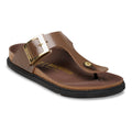 Gizeh Droplet Buckle Natural Leather Patent