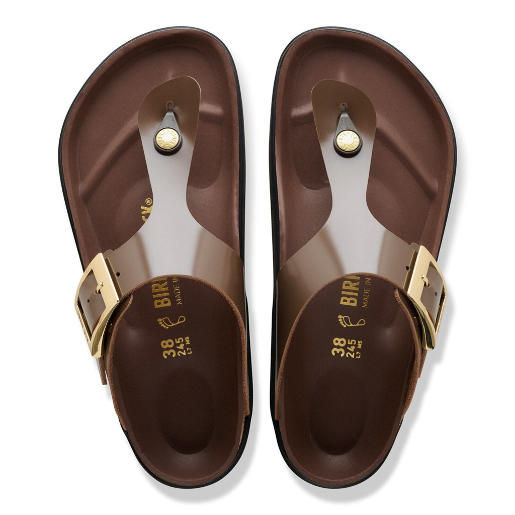 Gizeh Droplet Buckle Natural Leather Patent