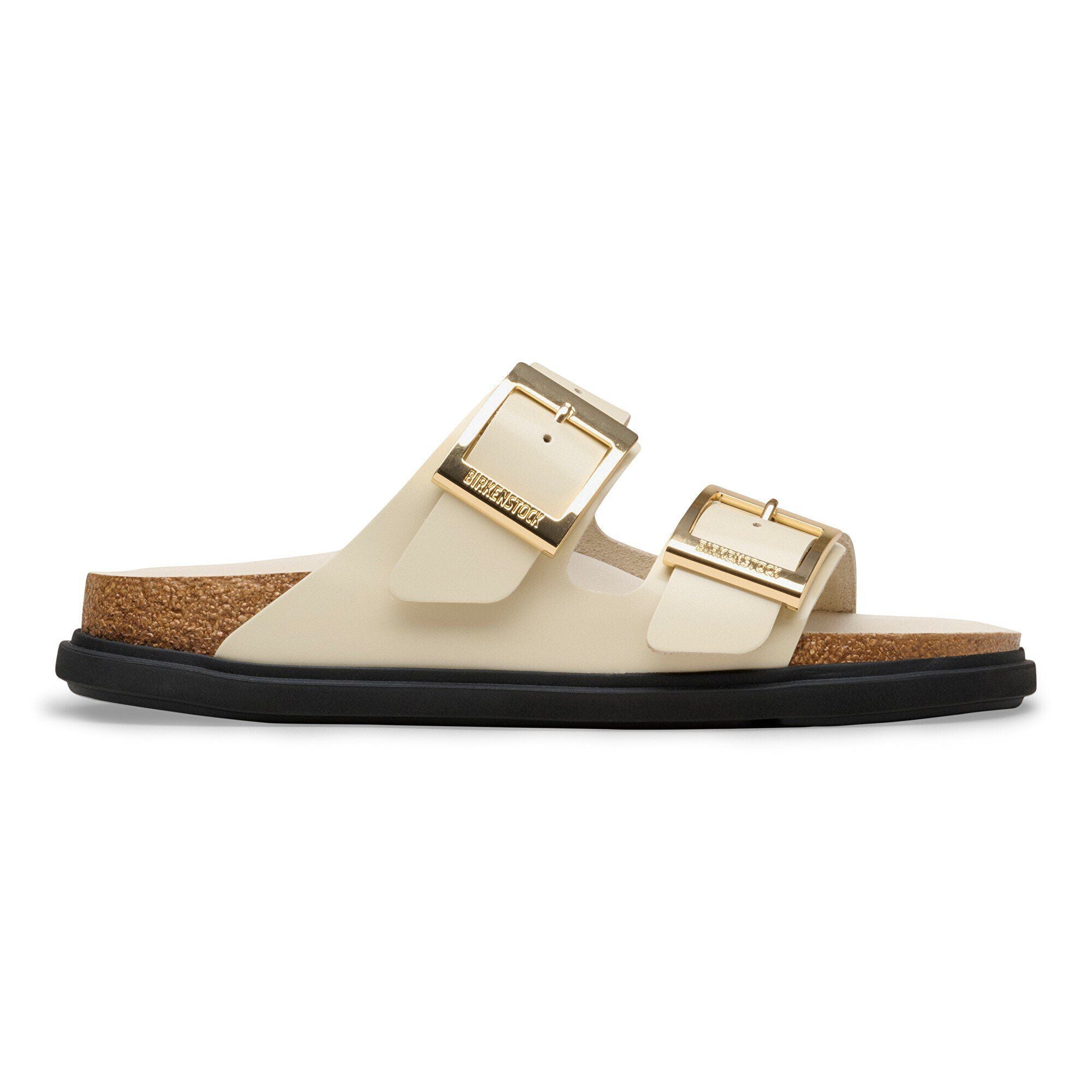 Arizona Droplet Buckle Natural Leather Patent