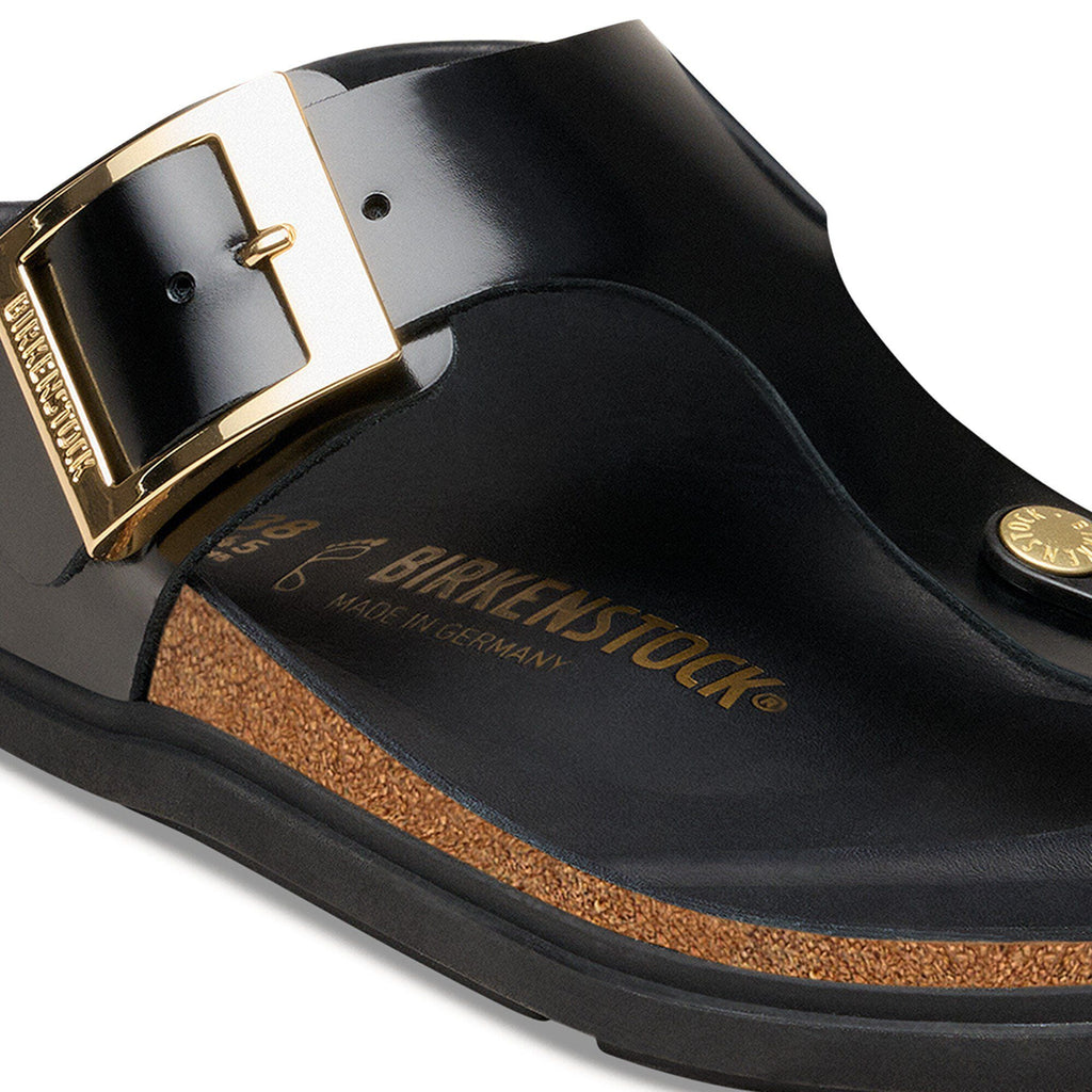 Gizeh Droplet Buckle Natural Leather Patent