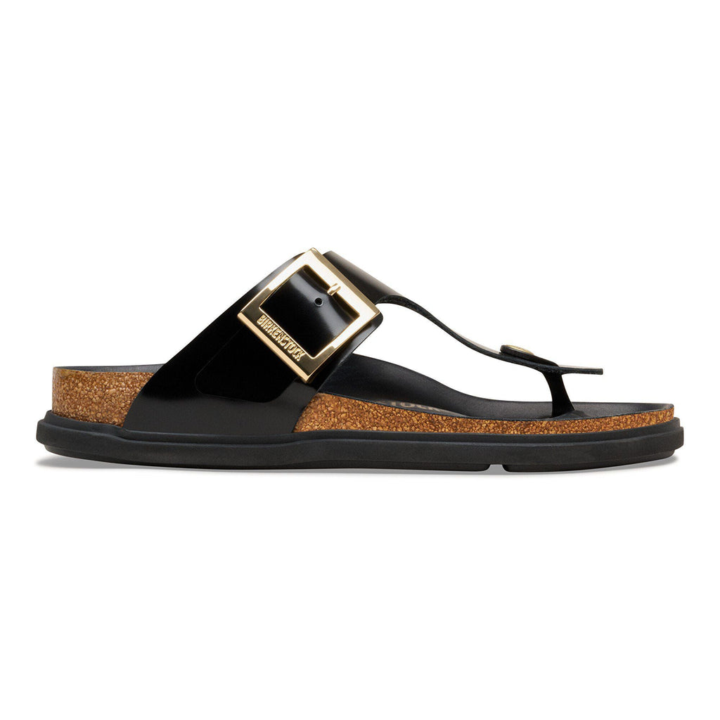 Gizeh Droplet Buckle Natural Leather Patent