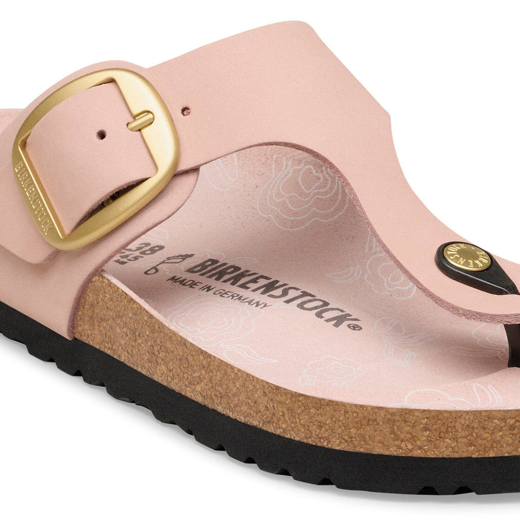 Gizeh Big Buckle Nubuck Leather
