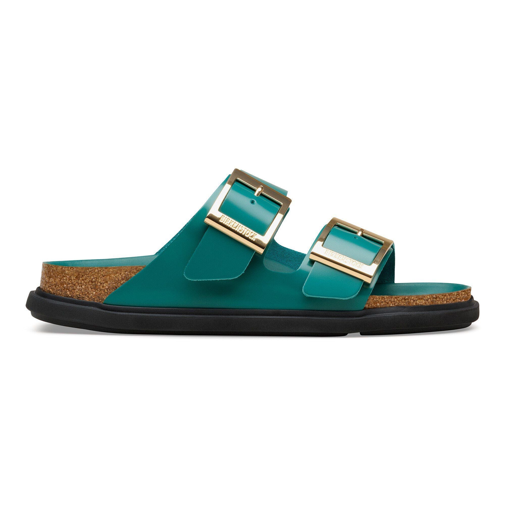 Arizona Droplet Buckle Natural Leather Patent