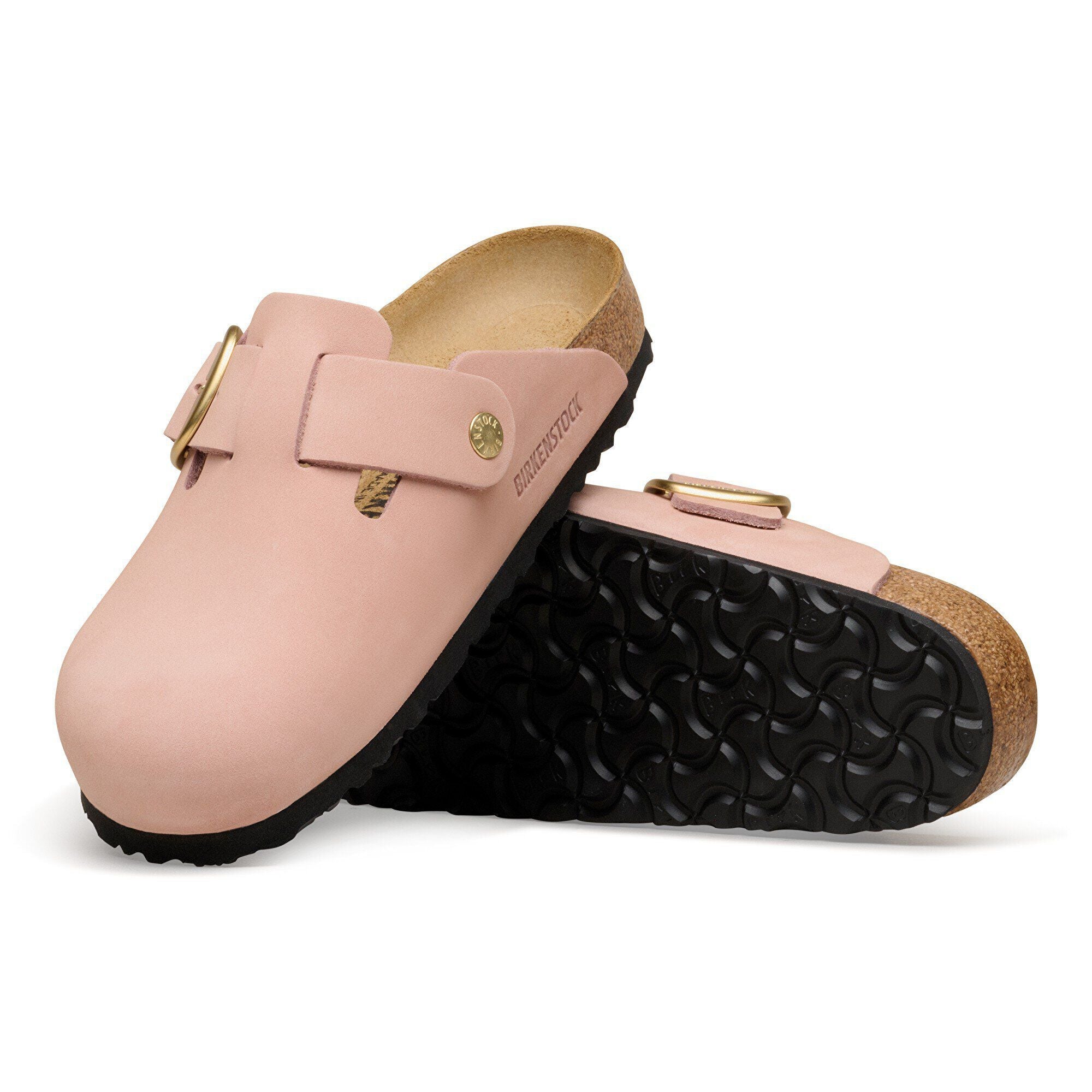 Boston Big Buckle Nubuck Leather
