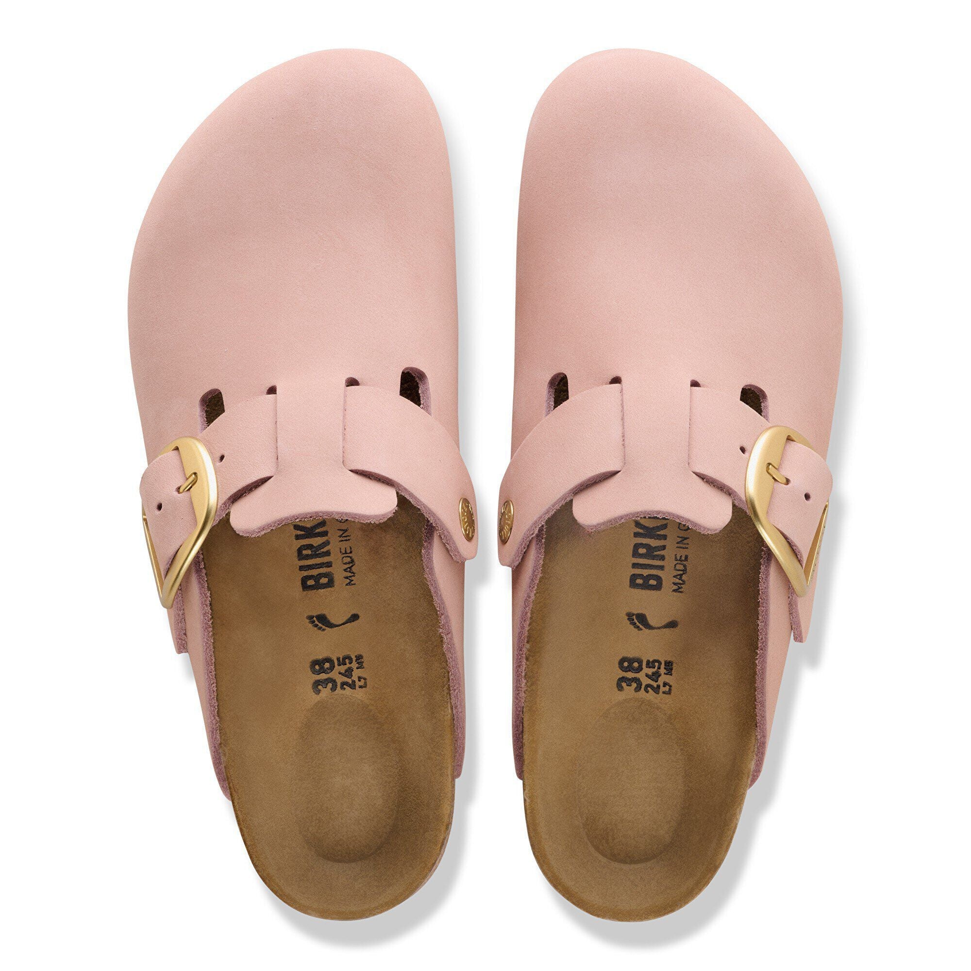 Boston Big Buckle Nubuck Leather