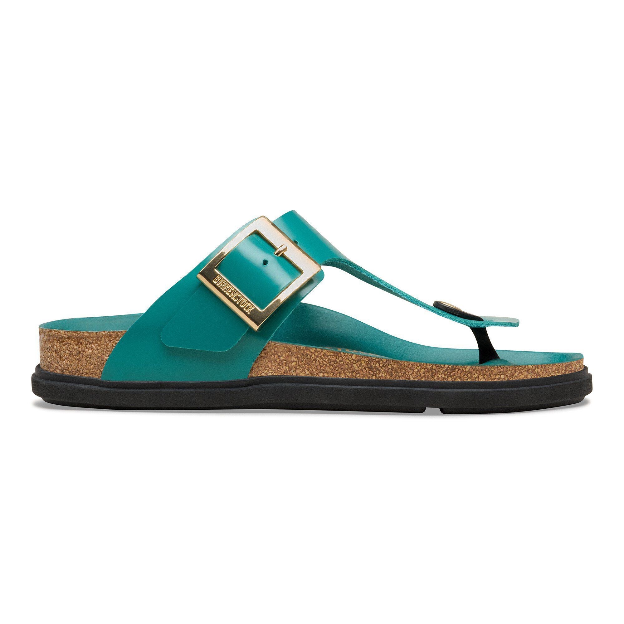 Gizeh Droplet Buckle Natural Leather Patent
