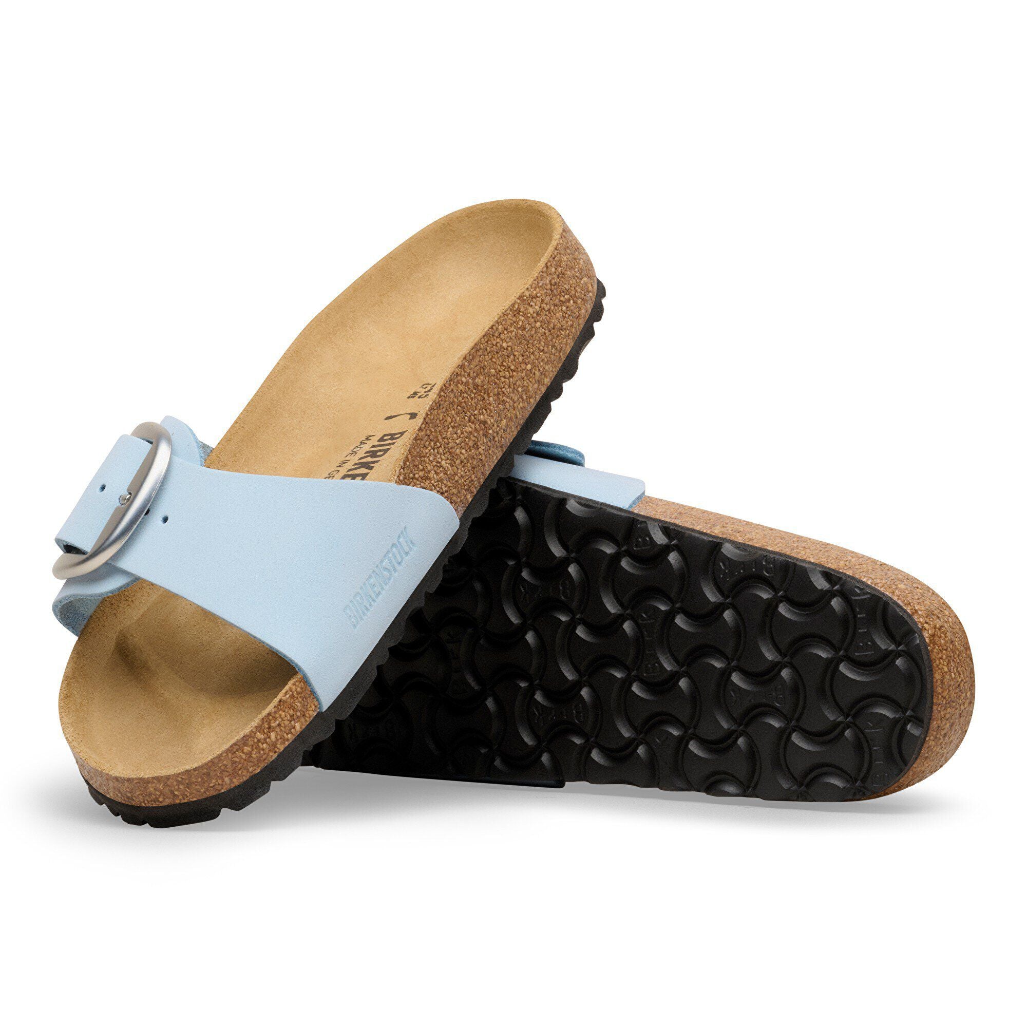 Madrid Big Buckle Nubuck Leather