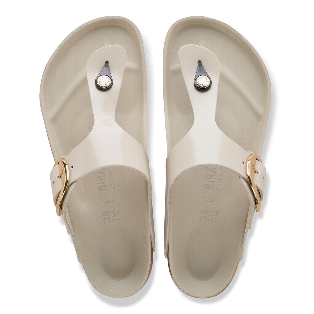 Gizeh Big Buckle Natural Leather Patent