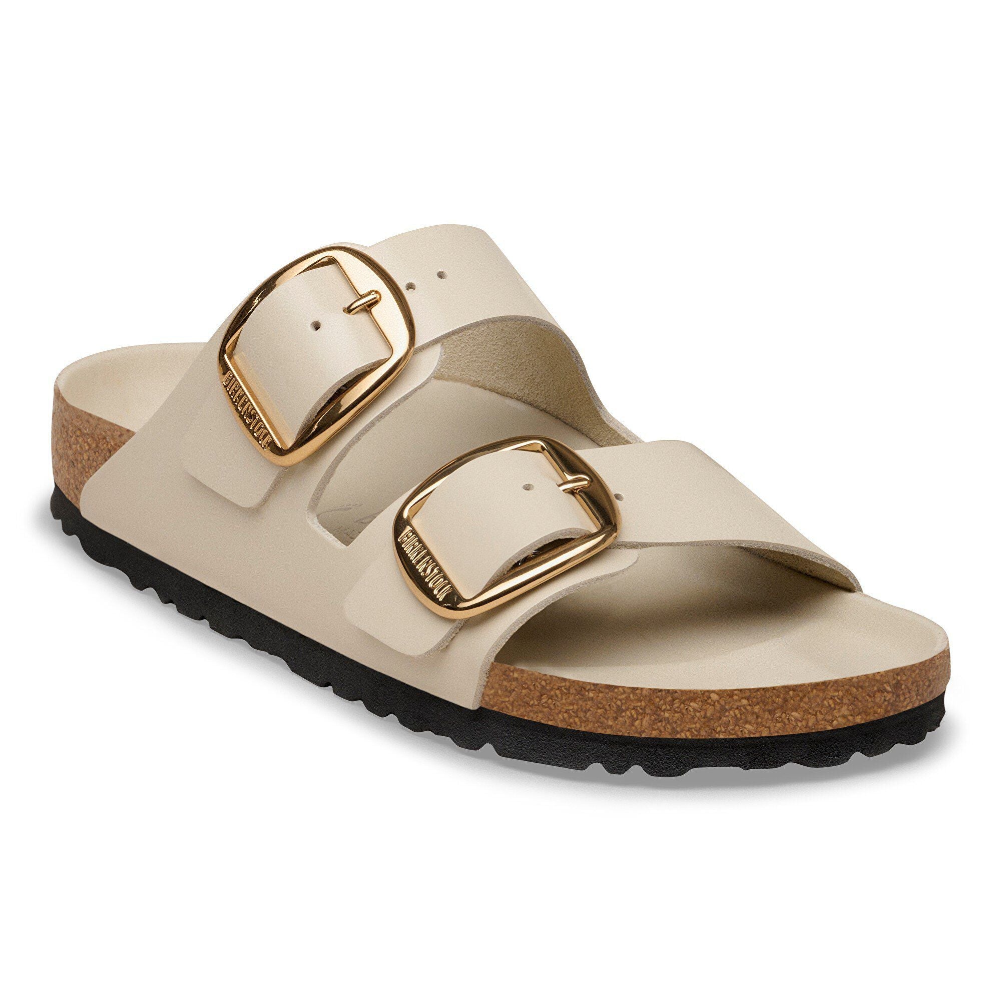 Arizona Big Buckle Natural Leather Patent