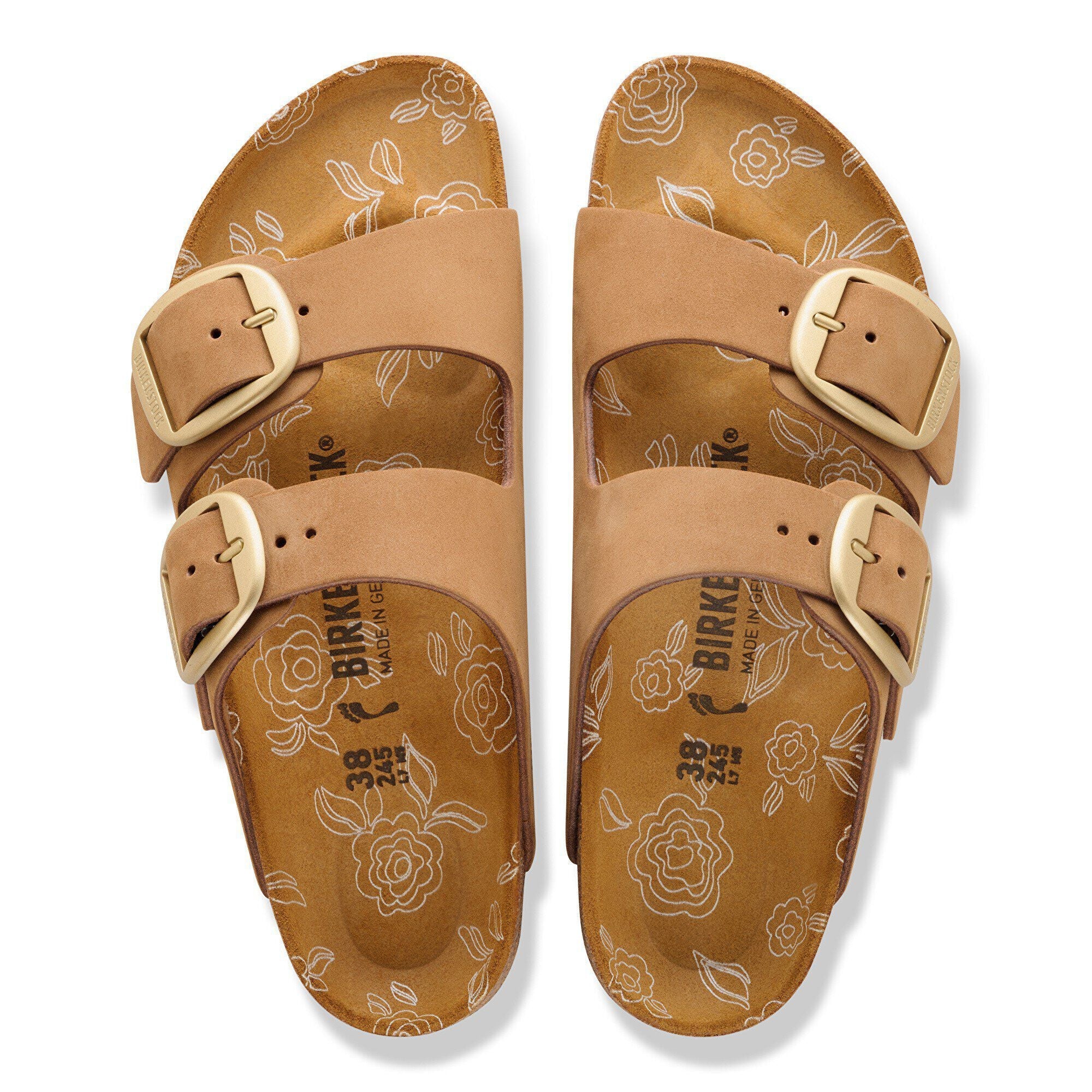 Arizona Big Buckle Nubuck Leather