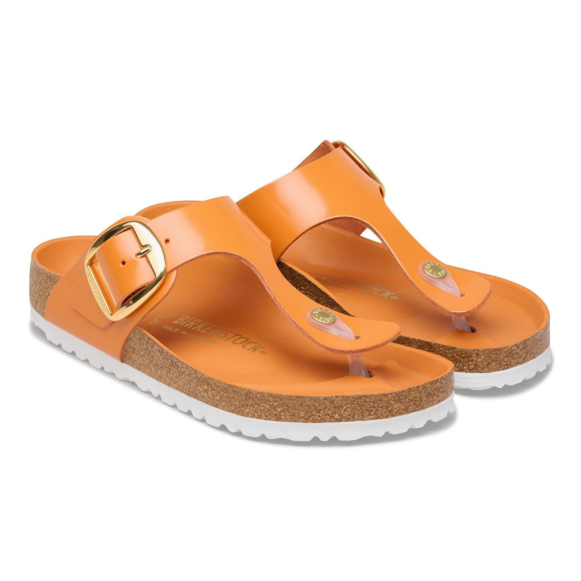 Gizeh Big Buckle Natural Leather Patent