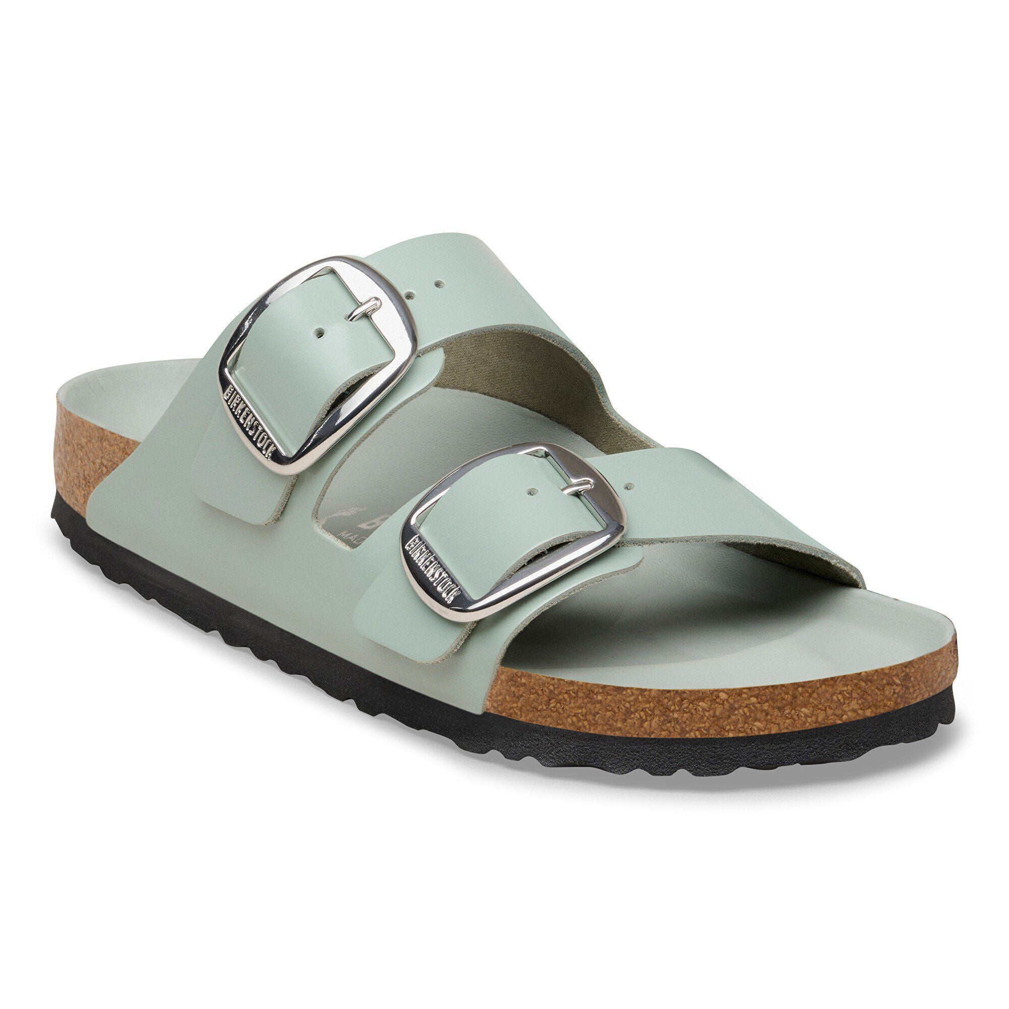 Arizona Big Buckle Natural Leather Patent