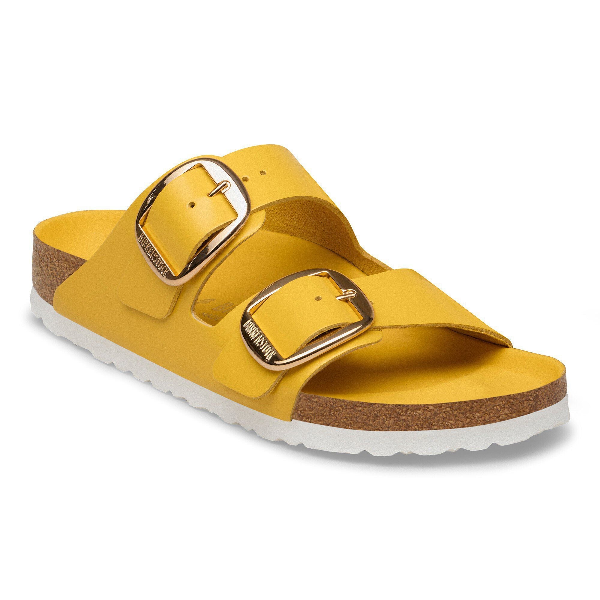Arizona Big Buckle Natural Leather Patent