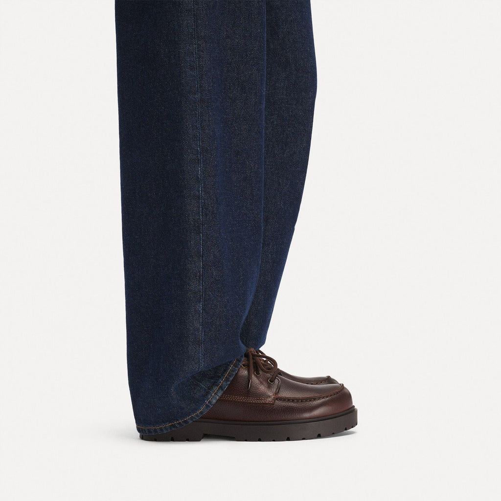 Highwood Moc Lace Low Natural Leather