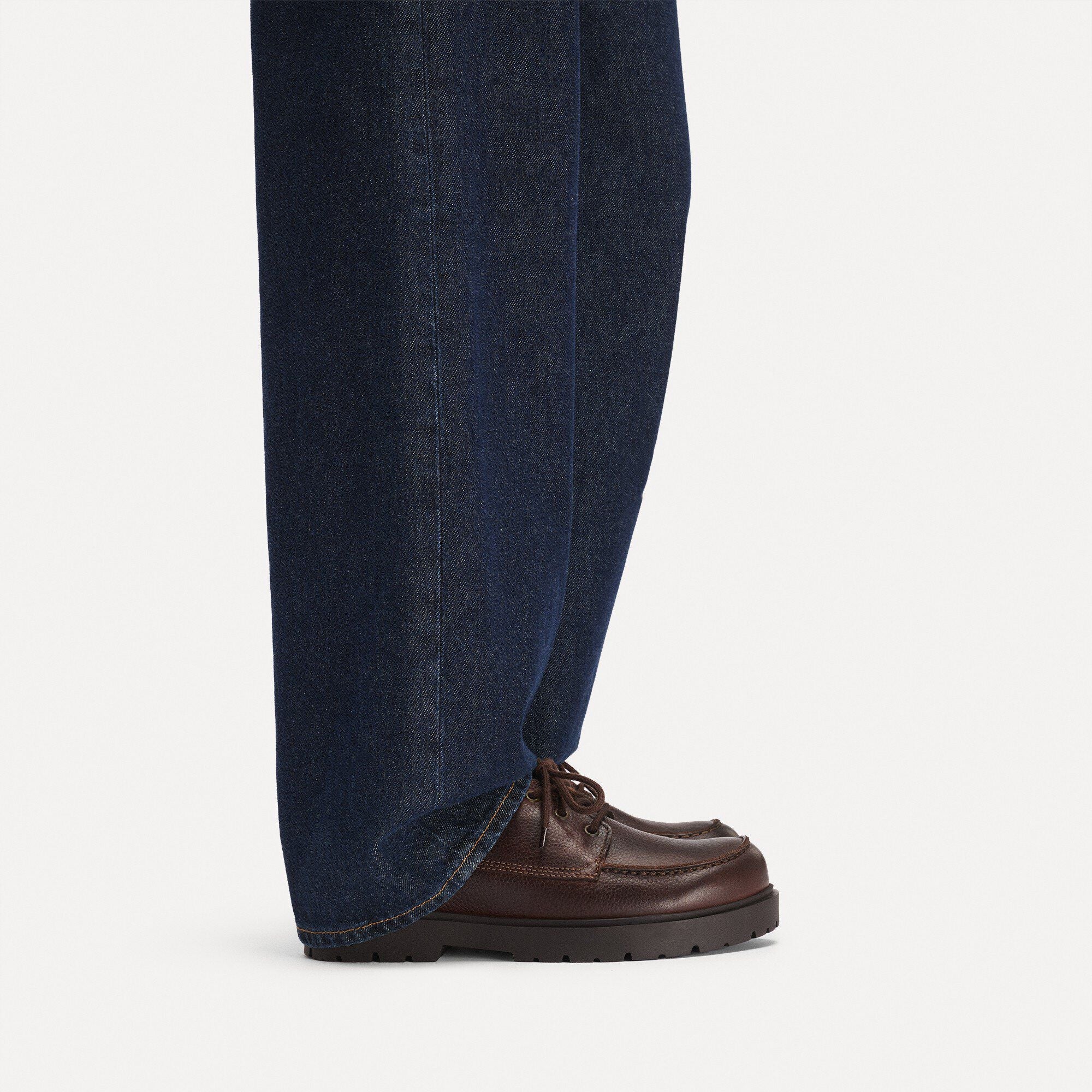 Highwood Moc Lace Low Natural Leather