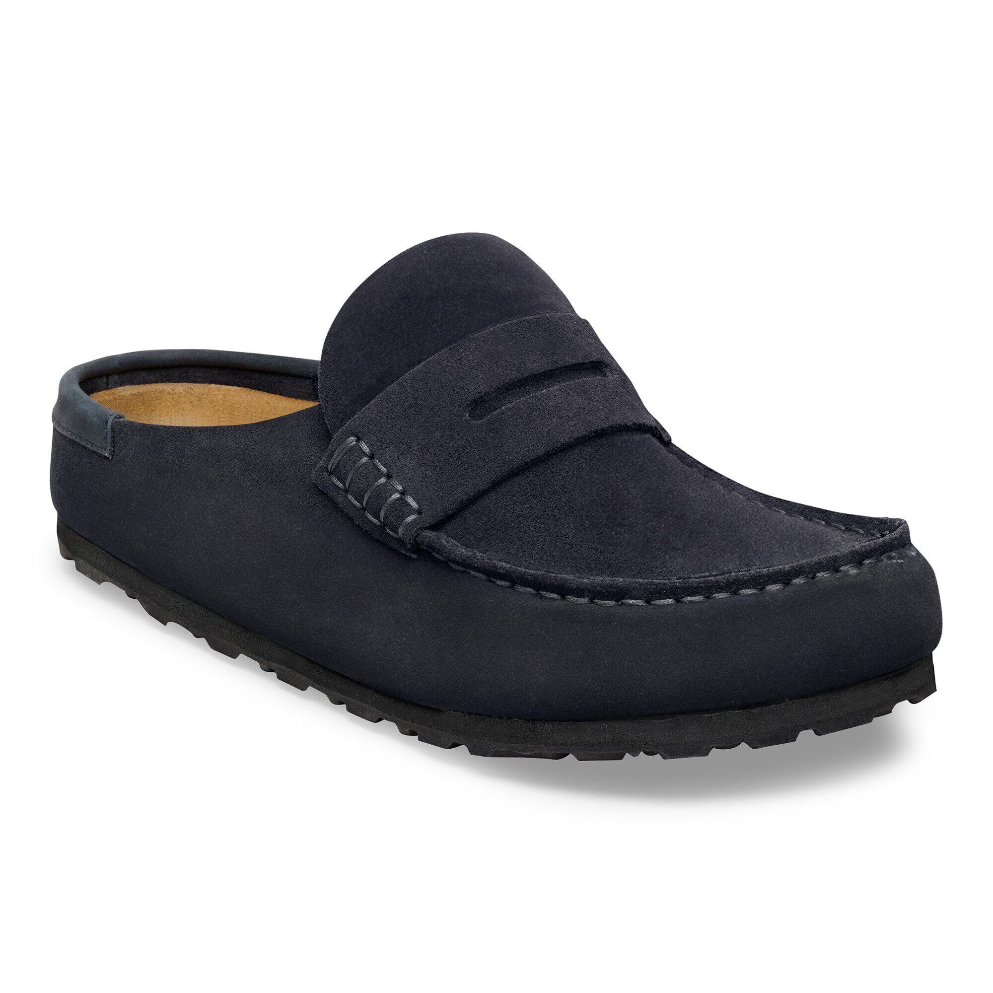 Naples Midnight & Cotton Twist Light Gray Sock