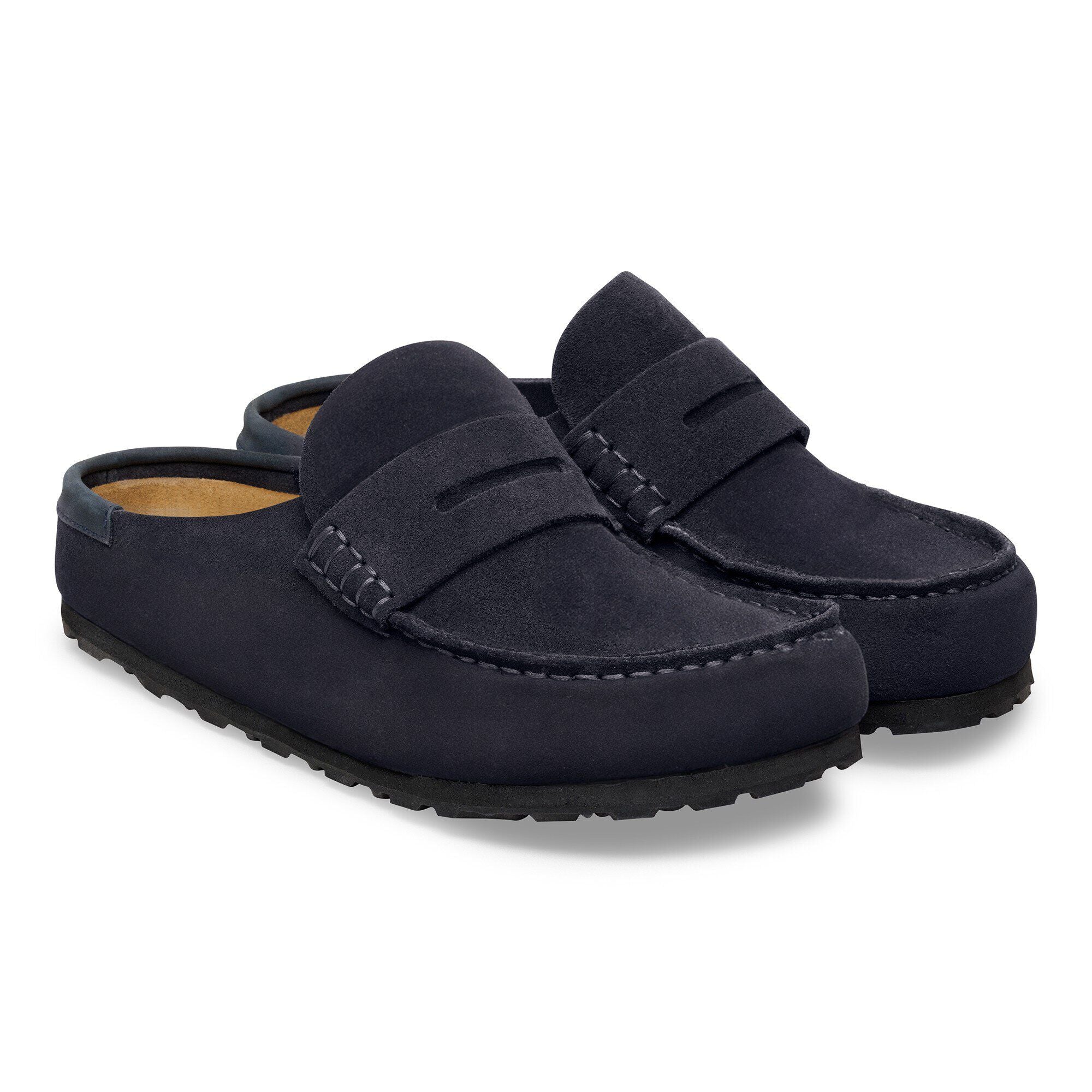 Naples Midnight & Cotton Twist Light Gray Sock