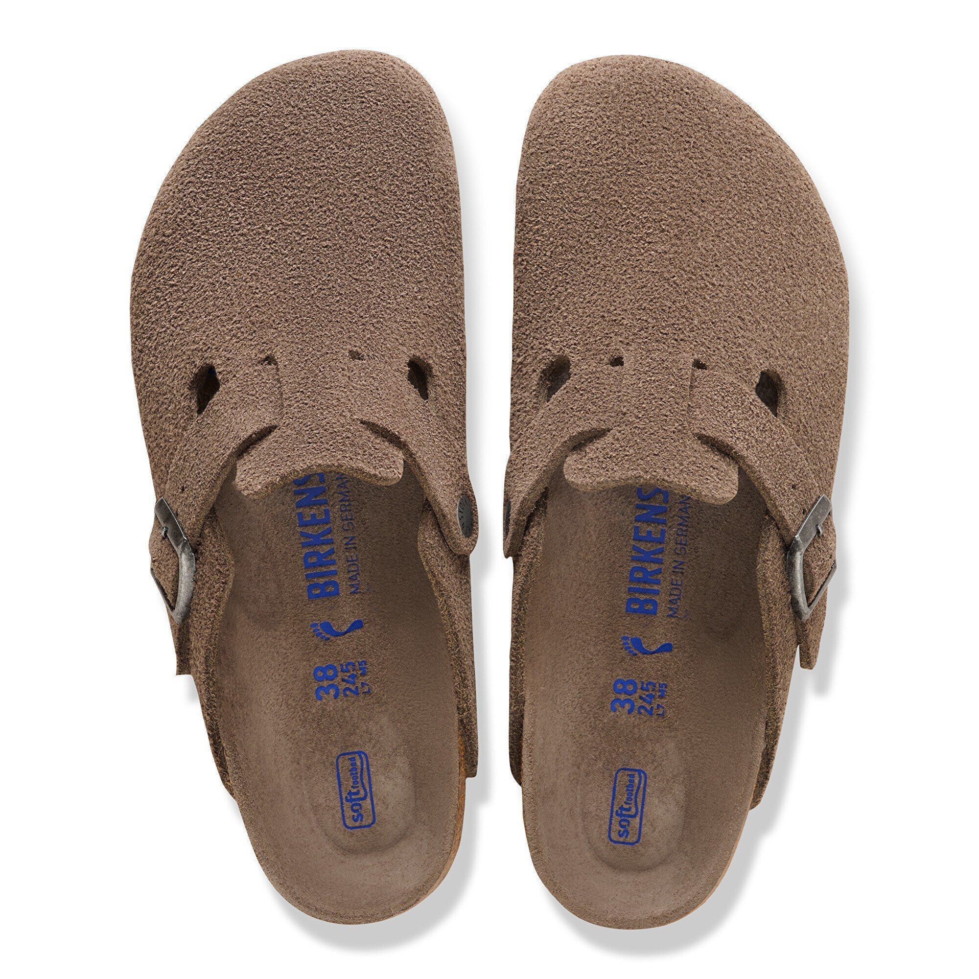 Boston Soft Footbed Suede Leather