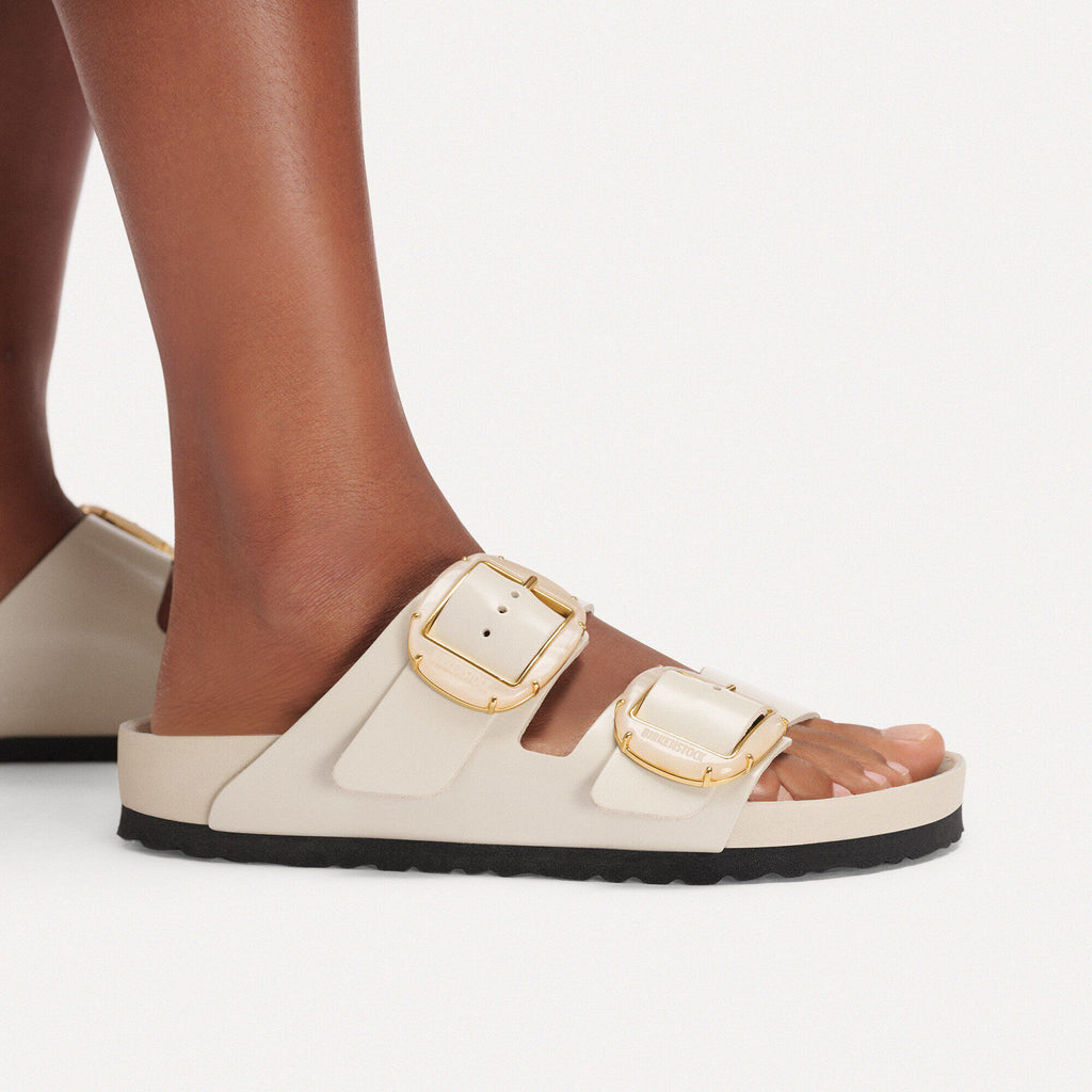 Arizona Big Buckle Natural Leather Patent