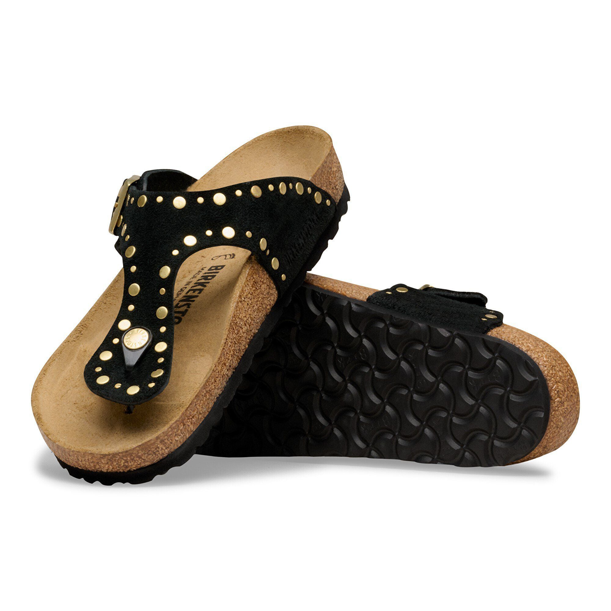 Gizeh Rivet Suede Leather