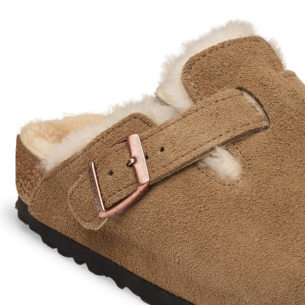 Boston Shearling Suede Leather