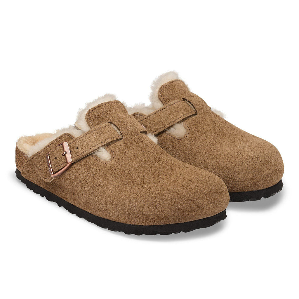 Boston Shearling Suede Leather