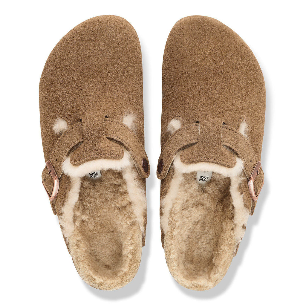 Boston Shearling Suede Leather