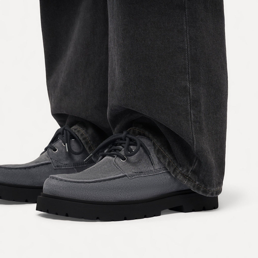 Highwood Moc Lace Low Suede Leather