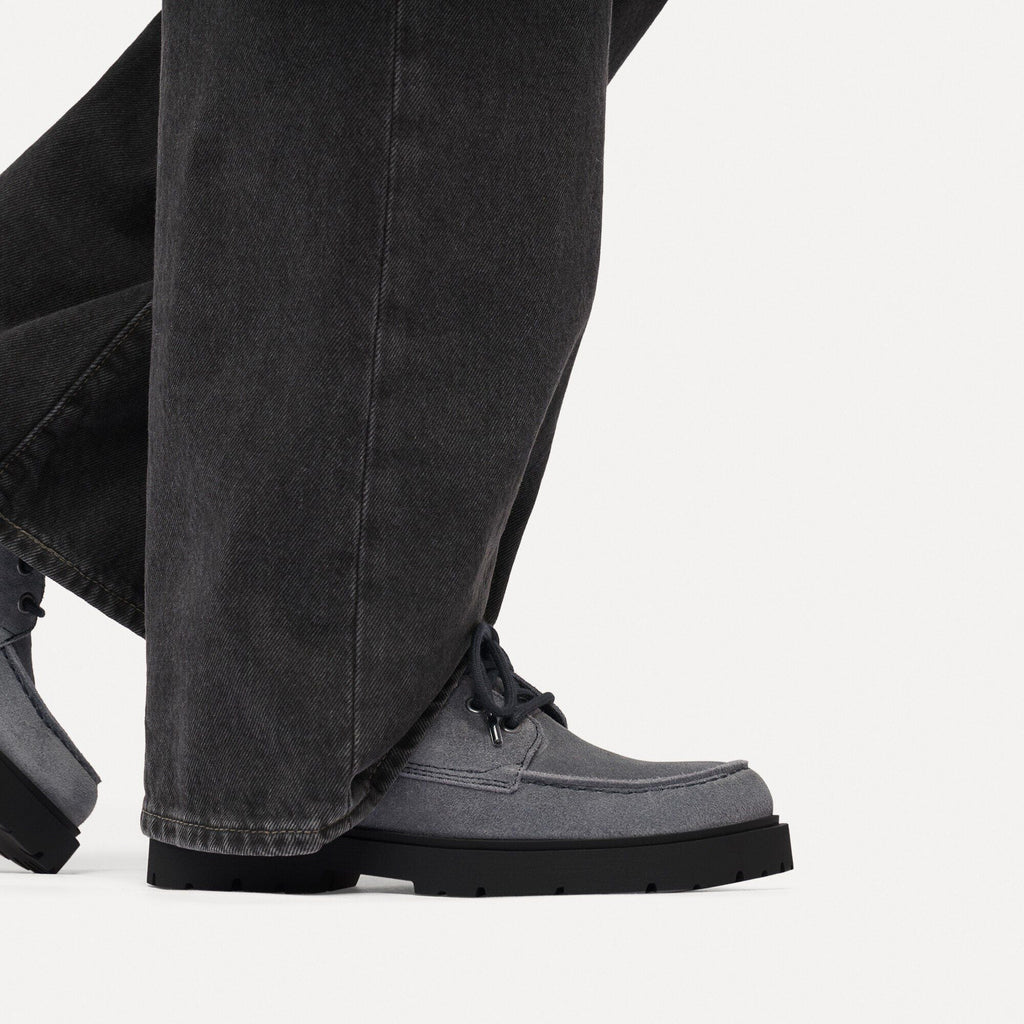 Highwood Moc Lace Low Suede Leather