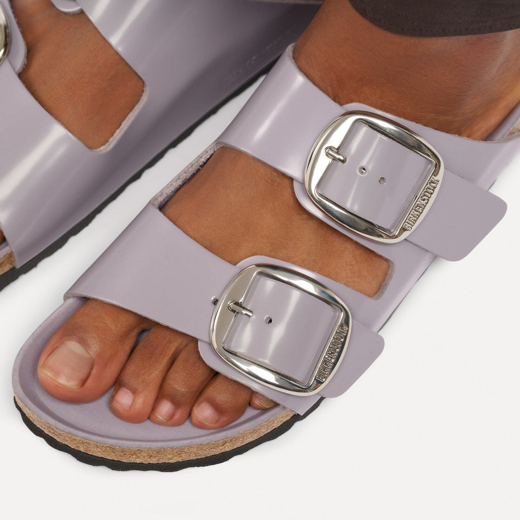 Arizona Big Buckle Natural Leather Patent
