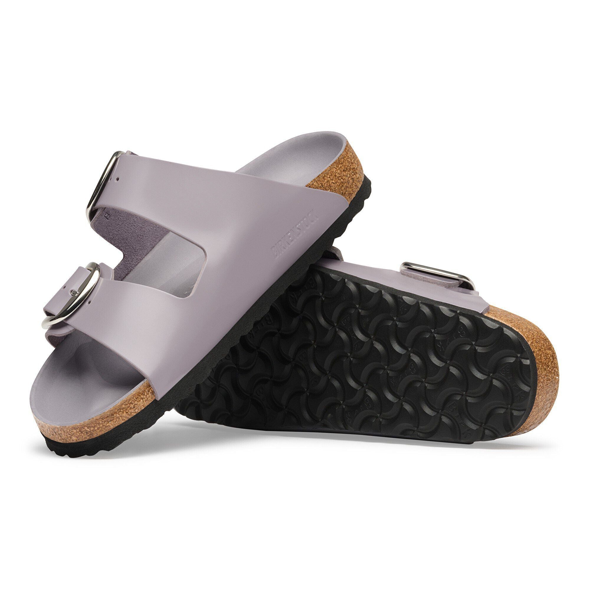 Arizona Big Buckle Natural Leather Patent