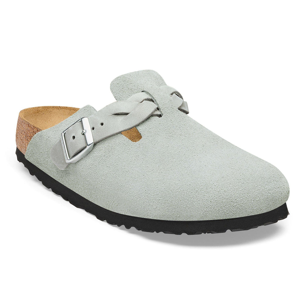 Boston Braided Suede Leather