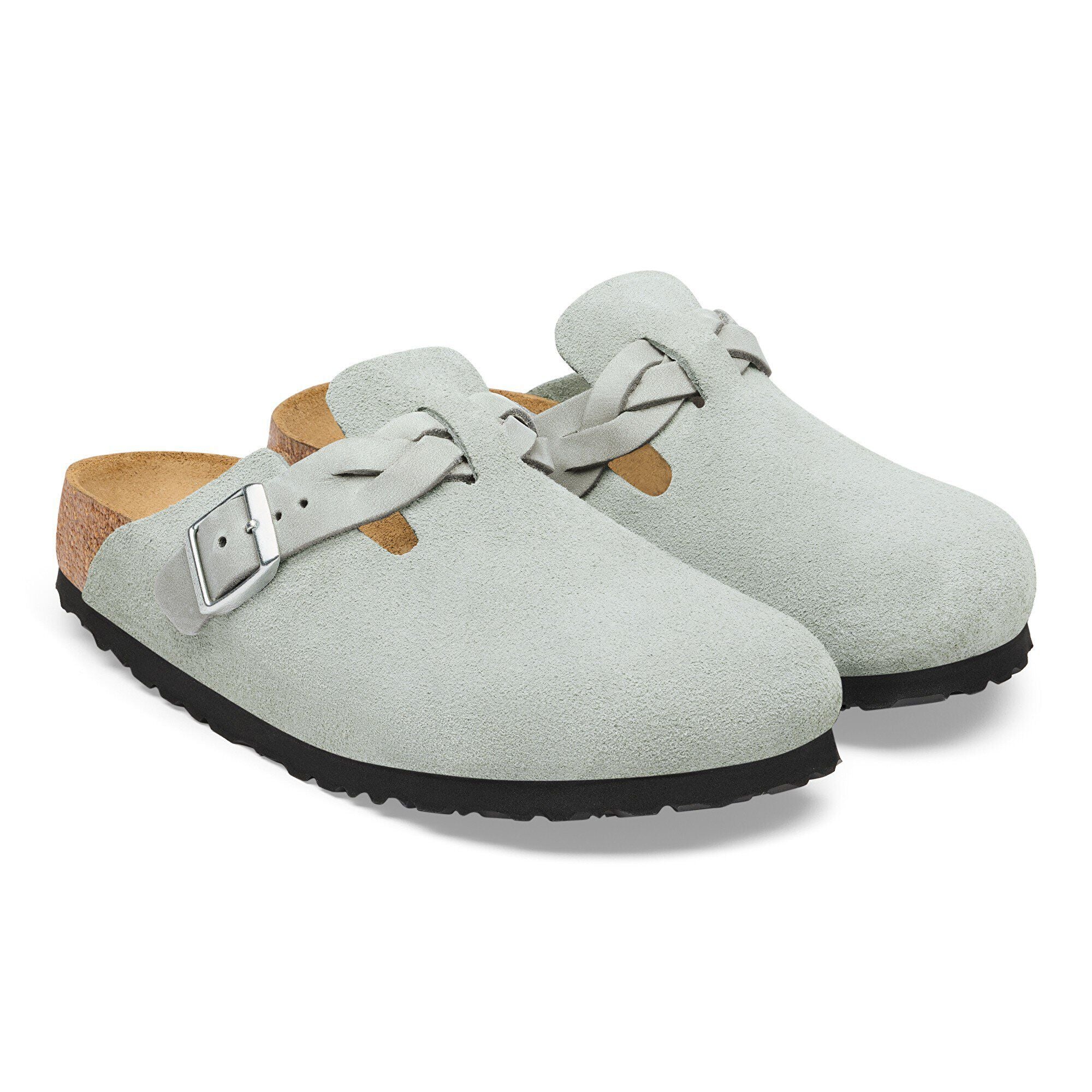 Boston Braided Suede Leather